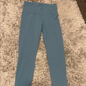 Athleta Blue Elation 7/8 Tights